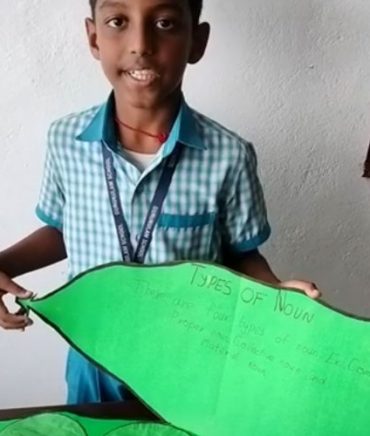 Gurukulam School - Nouns - Niranj Vaibhav of grade 3 - Gurukulam International School